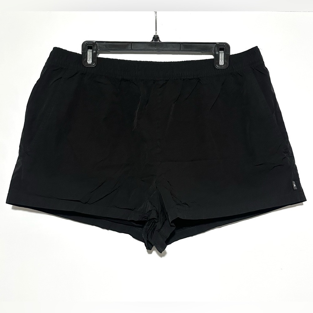 Aritzia TNA Black Nylon Running Shorts XL